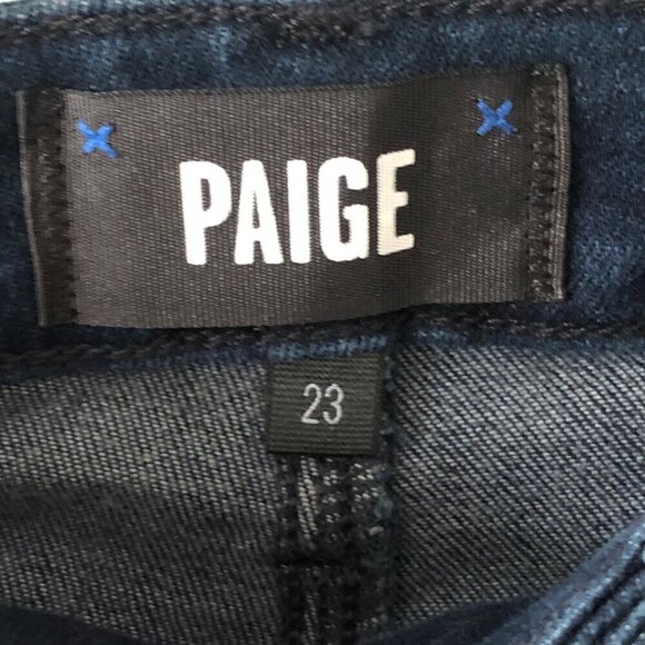 NWT PAIGE Denim Margot Ankle High Rise Skinny Jeans Size 23 - Picture 3 of 8